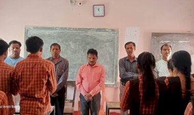 ମୀନକେତନ ସ୍ମାରକୀ ସଂସ୍କୃତ ମହା ବିଦ୍ୟାଳୟ ମଧ୍ୟରେ ଦିବଂଗତ ଅଧ୍ୟାପକ ଗୋକୁଳ ସାରଙ୍କୁ ଅଶ୍ରୁଳ ଶ୍ରଦ୍ଧାଞ୍ଜଳି