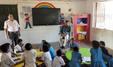 ଟିକାବାଲି ମଙ୍ଗଳ ସମ୍ପ୍ରସାରଣ ଅଧିକାରୀ ଙ୍କ ଅଚାନକ ବିଦ୍ୟାଳୟ ପରିଦର୍ଶନ :