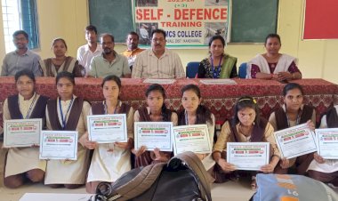 ଆତ୍ମ ସୁରକ୍ଷା କୌଶଳ ପ୍ରଶିକ୍ଷଣ ଶିବିର ଉଦଯାପିତ