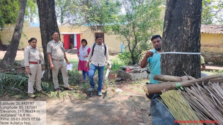 ଅନୁଗୋଳ ଜିଲ୍ଲା କୁଲାଡ ଗ୍ରାମରୁ  ପୁରୀକୁ ଯିବା ପାଇଁ ରଥ କାଠ ଚିହ୍ନଟ।